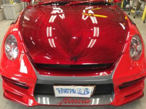 コペン・プレミアムコーティング施工後の正面