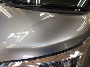 ソリオ・ハイドロフィニッシュ施工後のボンネット2