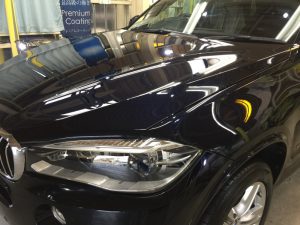 BMW5・エシュロンゼンゼロ施工後のボンネット