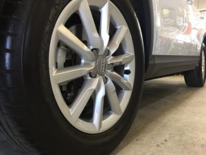 アウディQ3・ホイールコーティング