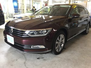 パサートヴァリアント・インテリアコーティング＆窓ガラスコーティング