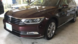 パサートヴァリアント・インテリアコーティング＆窓ガラスコーティング