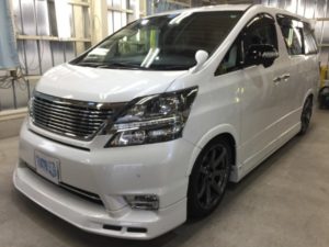 ヴェルファイア・スタンダードコーティング＆ホイール＆ヘッドライト