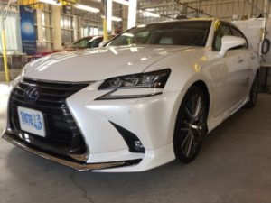 レクサスGS・レザーコーティング