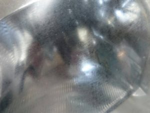 エクシーガ・ヘッドライト磨き&コーティング2Before