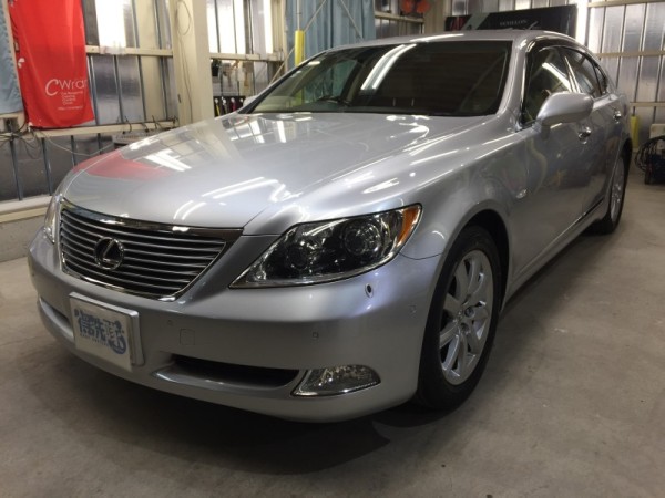 レクサスLS・リアルグラスコート