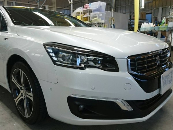 プジョー508・エシュロンニューバージョン施工後