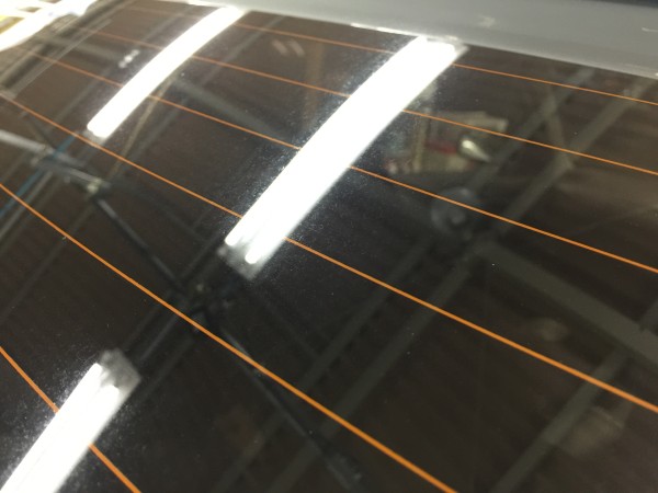 インプレッサ・窓ガラスウロコ取り