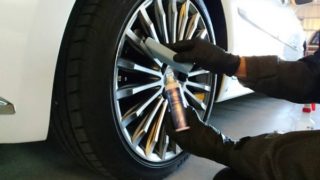 ホイールコーティング施工