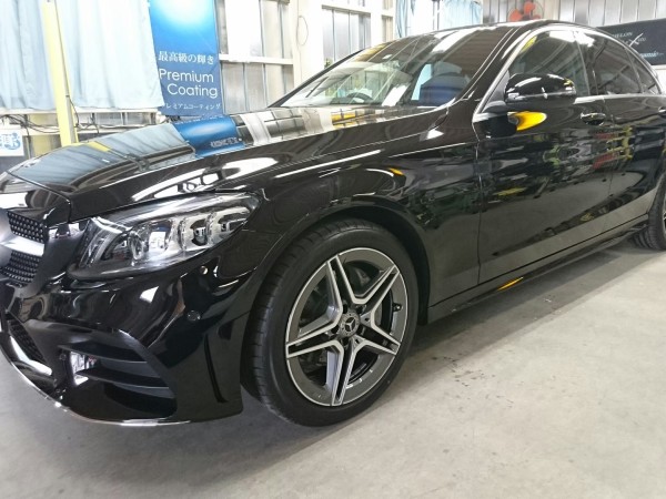 メルセデスベンツC・プレミアムコーティング＆ホイールコーティング