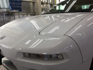 NSX・Sプレミアムコーティング(ダイヤ)・施工後のボンネット