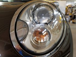 ミニ・ヘッドライトコーティング1・After