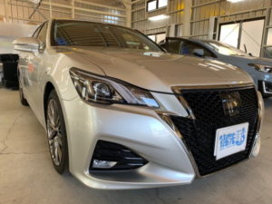 クラウン・ヘッドライトプロテクションフィルム